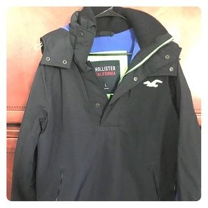 Hollister pullover coat